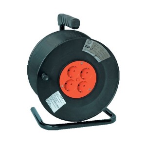 EL Cable Extension reel 4 sockets / 3x1.5mm²/40m or 3x1.0mm²/50m CABLE REELS & EXTENSIONS Onetrade